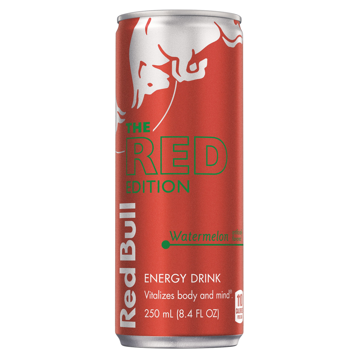 Red Bull Red Edition Energy Drink, Sugar Free, Watermelon, 8.4 fl oz, 24 ct