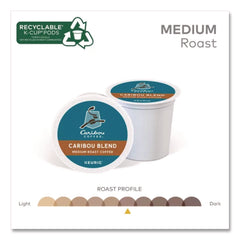 Caribou Coffee Caribou Blend, Medium Roast, Keurig K-Cup Pods, 80 ct