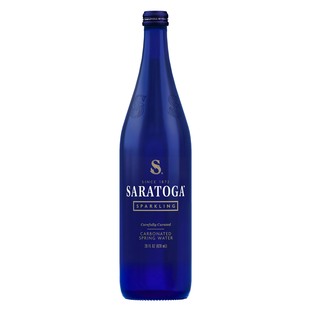 Saratoga Sparkling Water, 28 fl oz, 12 ct