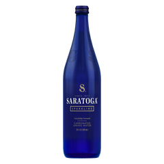 Saratoga Sparkling Water, 28 fl oz, 12 ct