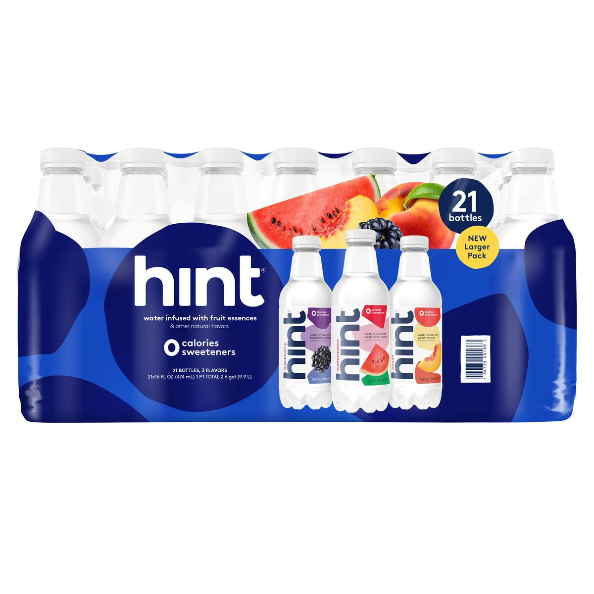 Hint Water Infused with Fruit Essences, Variety Pack, 16 fl oz, 21 ct