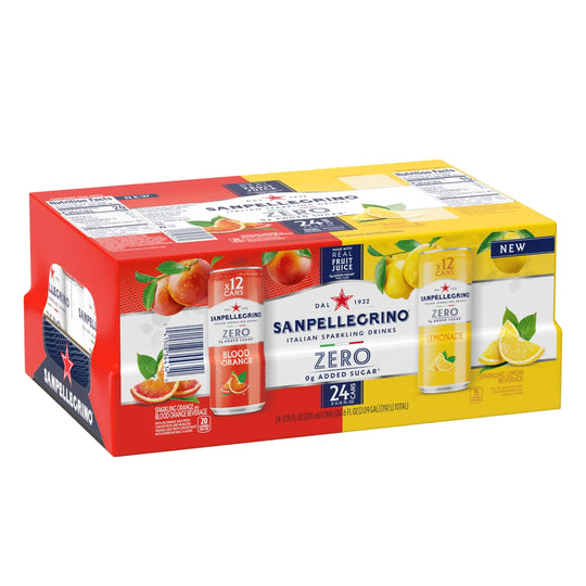 Sanpellegrino Italian Sparkling Drink, Variety Pack, 11.15 fl oz, 24 ct