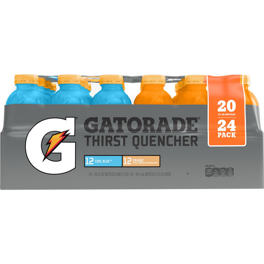 Gatorade Thirst Quencher, Variety Pack, 20 fl oz, 24 ct