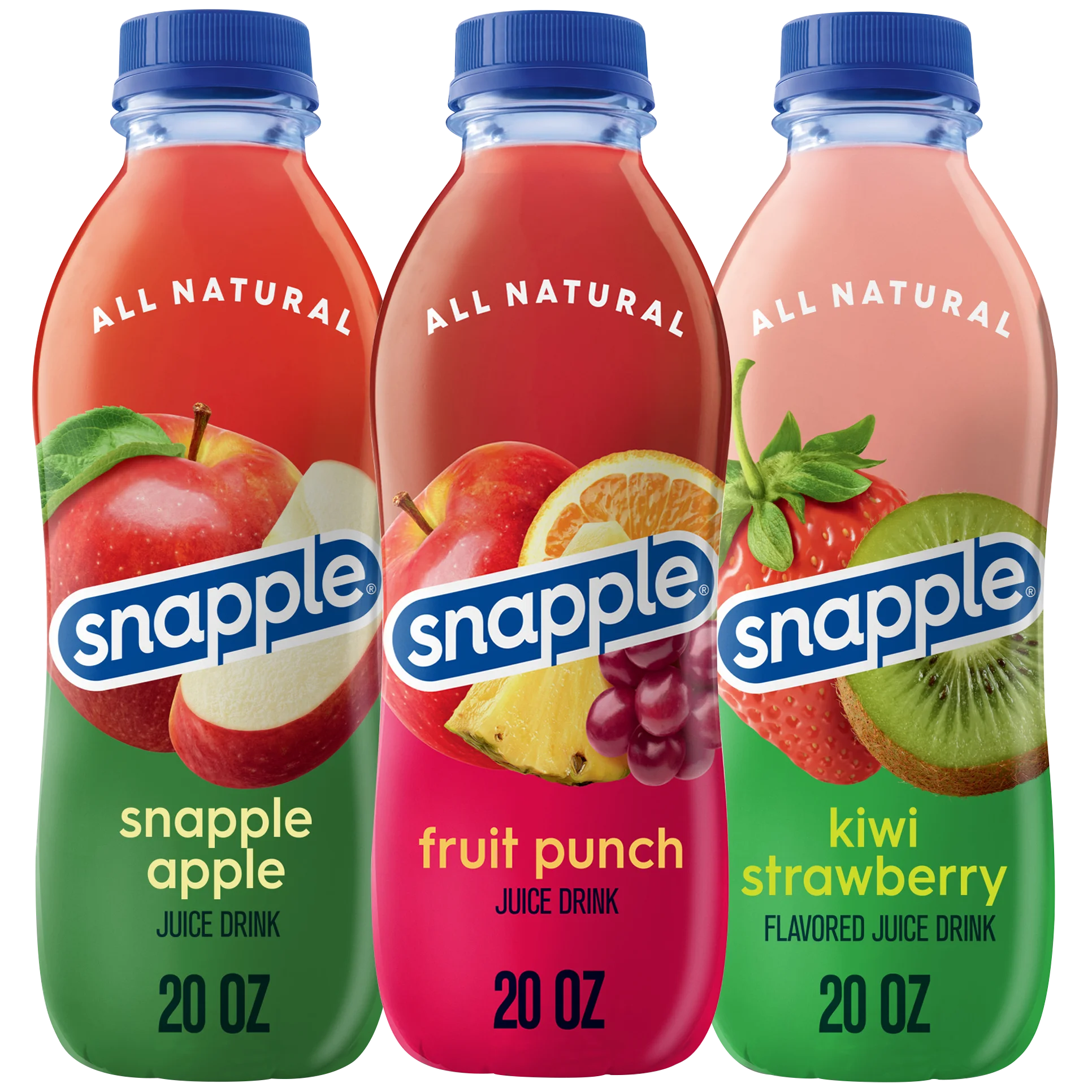 Snapple Juice Drink, All Natural, Variety Pack, 20 fl oz, 24 ct