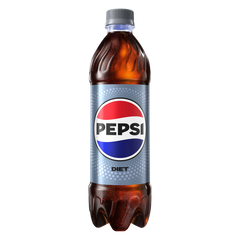 Diet Pepsi, 16.9 fl oz Bottles, 24-Pack