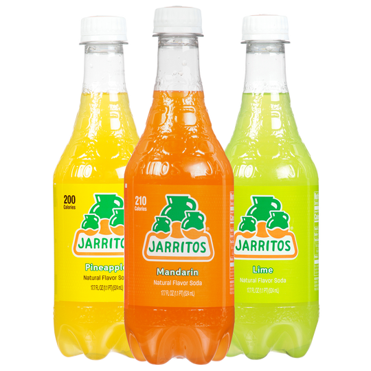 Jarritos Variety Pack, 17.7 fl oz, 24 ct