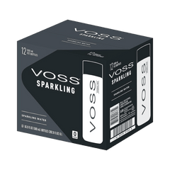 VOSS Sparkling Spring Water, 16.9 fl oz, 12 ct