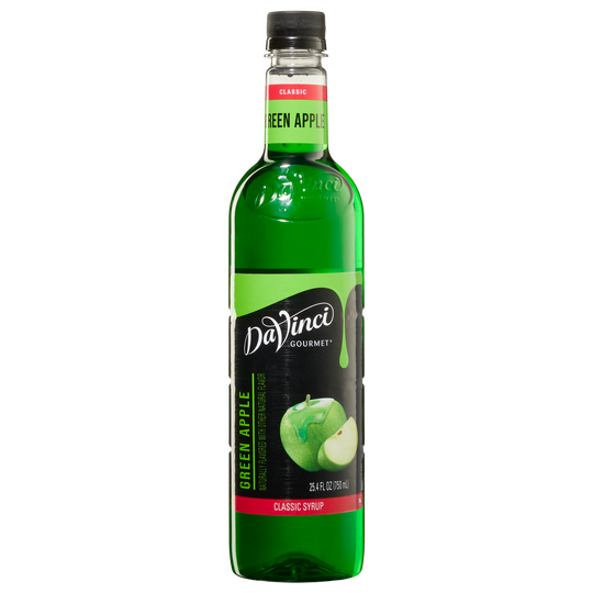 DaVinci Gourmet Classic Syrup, Green Apple, 25.4 fl oz