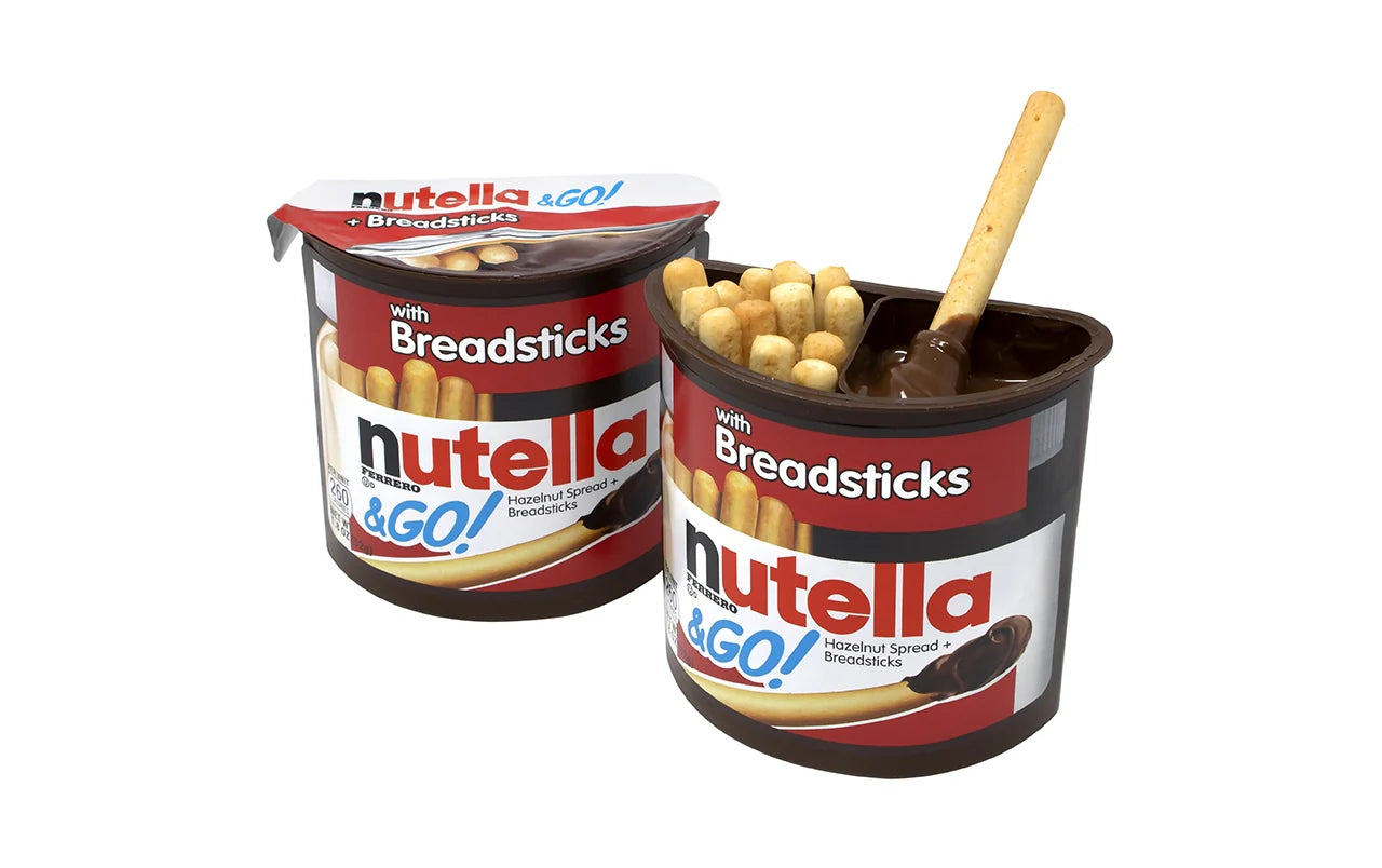 Nutella & Go Hazelnut Spread with Breadsticks, 1.8 oz, 16 ct