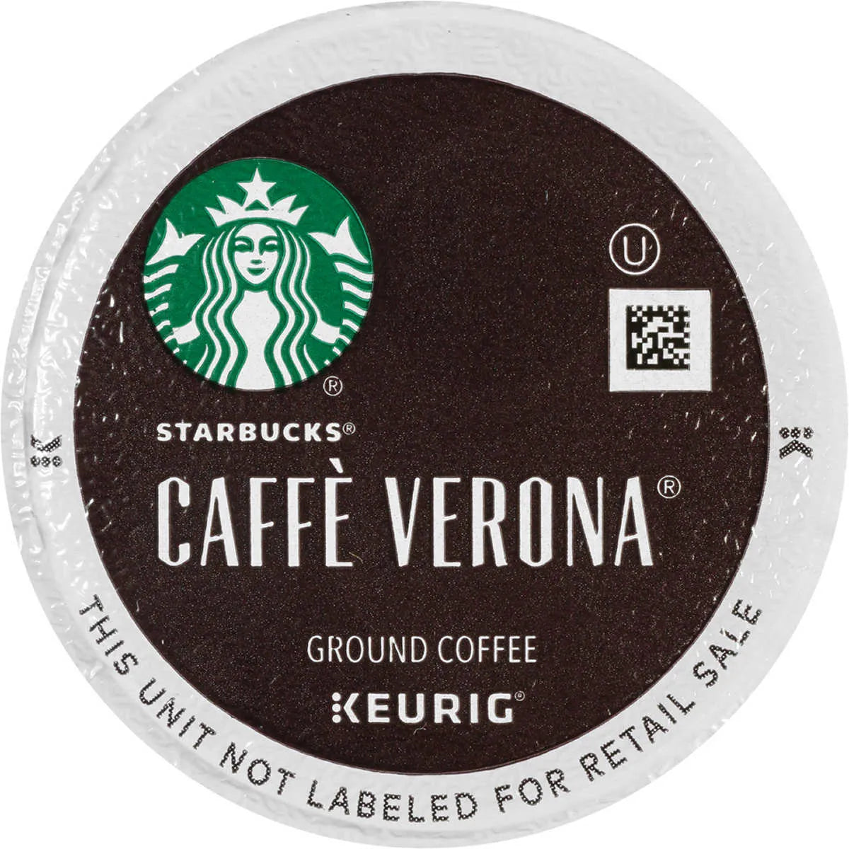 Starbucks Caffe Verona Coffee, Dark Roast, Keurig K-Cup Pods, 72 ct