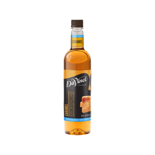 DaVinci Gourmet Sugar Free Syrup, Caramel, 25.4 fl oz