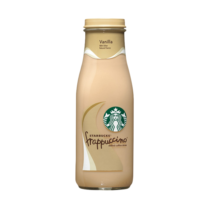 Starbucks Frappuccino Chilled Coffee Drink, Vanilla, 13.7 fl oz, 12 ct