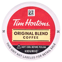 Tim Hortons Original Blend Coffee, Medium Roast, Keurig K-Cup Pods, 110 ct