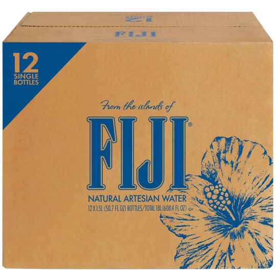FIJI Natural Artesian Water, 1.5 Liter, 12 ct
