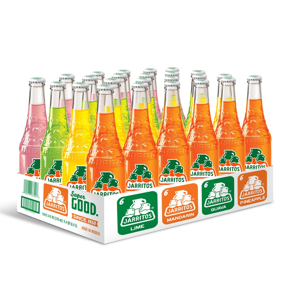 Jarritos Soda Variety Pack, 12.5 fl oz Bottles, 24 Pack