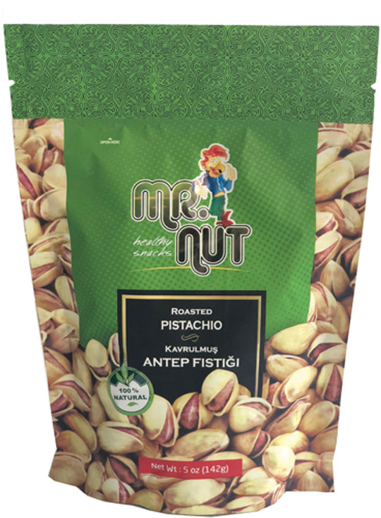 Mr. Nut Roasted Pistachios (Antep Fistigi), 5 oz (142 gr)