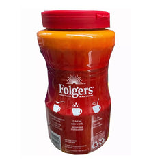 Folgers Instant Coffee Crystals, Classic, Medium Roast, 16 oz