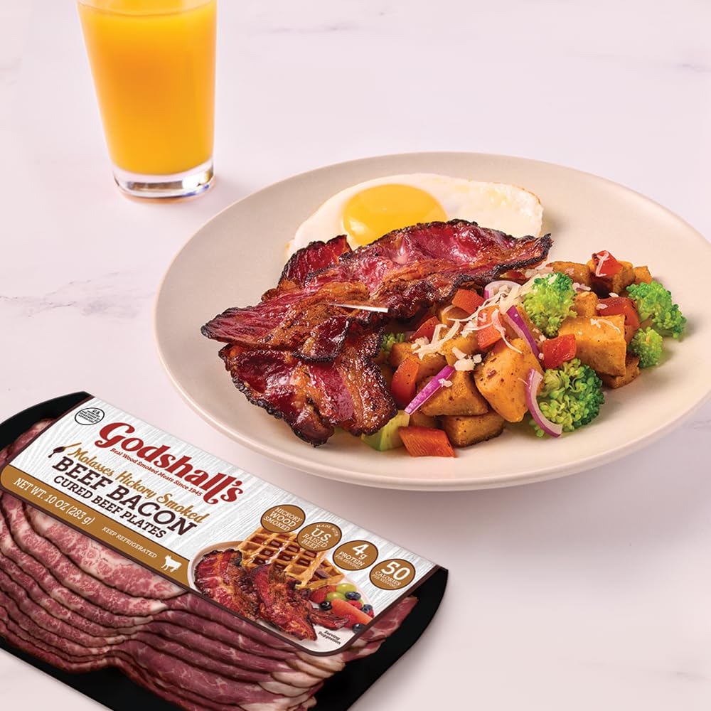 Godshall's Sliced Beef Bacon 12 oz ( 6 Pack )