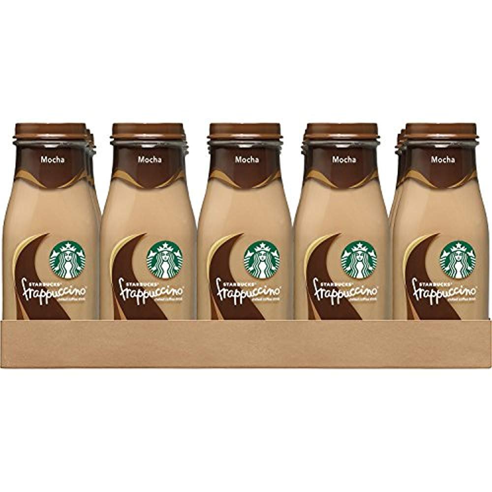Starbucks Frappuccino Chilled Coffee Drink, Mocha, 9.5 fl oz, 15 ct
