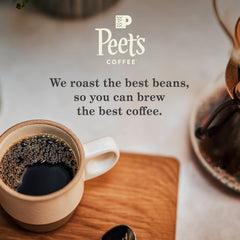 Peet's Coffee Decaf Major Dickason's Blend Whole Bean Coffee, Dark Roast, 2 lbs