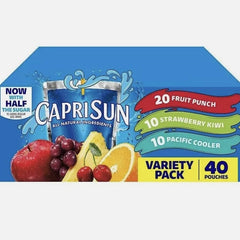 Capri Sun Juice Blend, Variety Pack, 6 fl oz, 40 ct