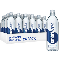Glaceau Smartwater, 20 fl oz, 24 ct