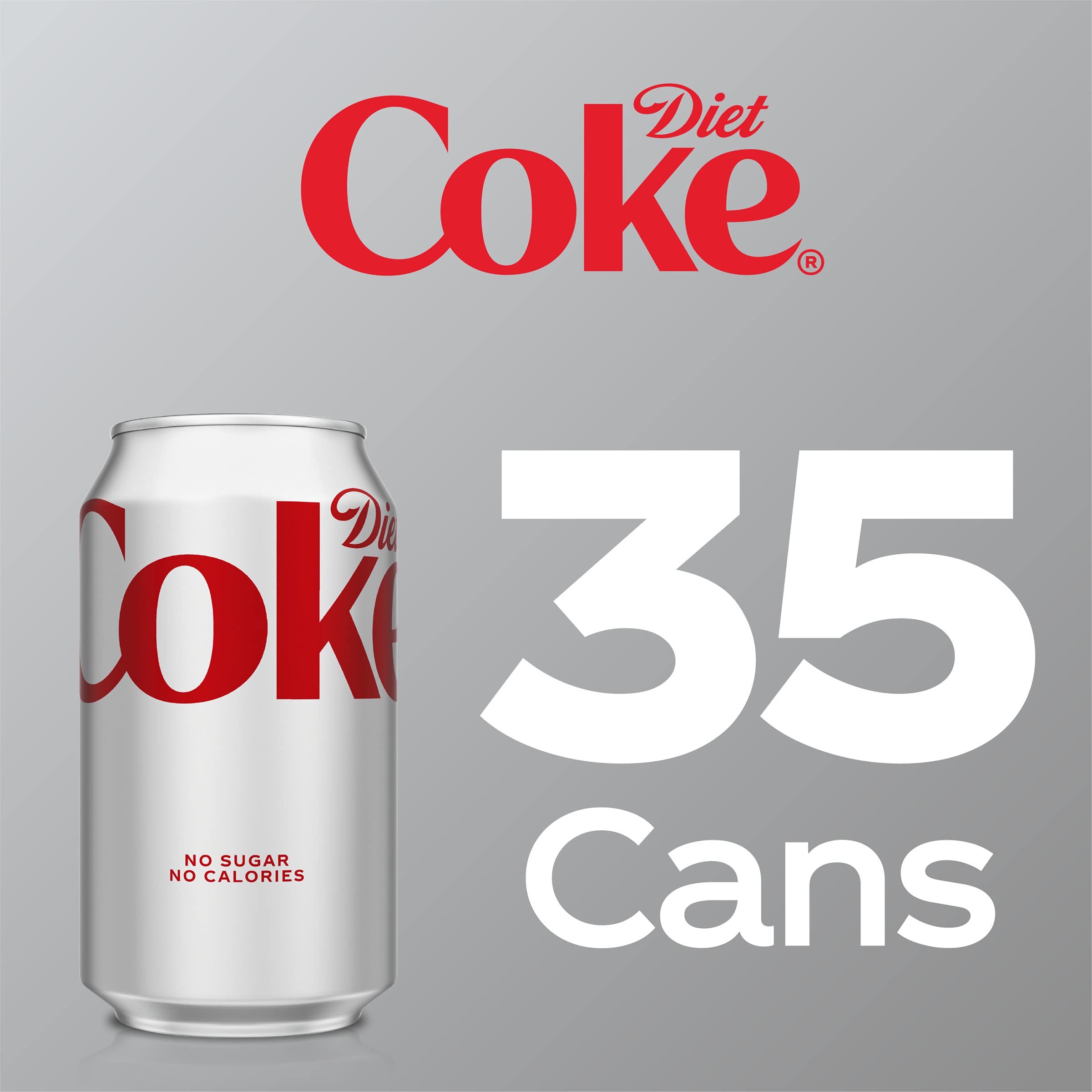 Coca Cola Diet Coke Soda, 12 fl oz, 35 ct