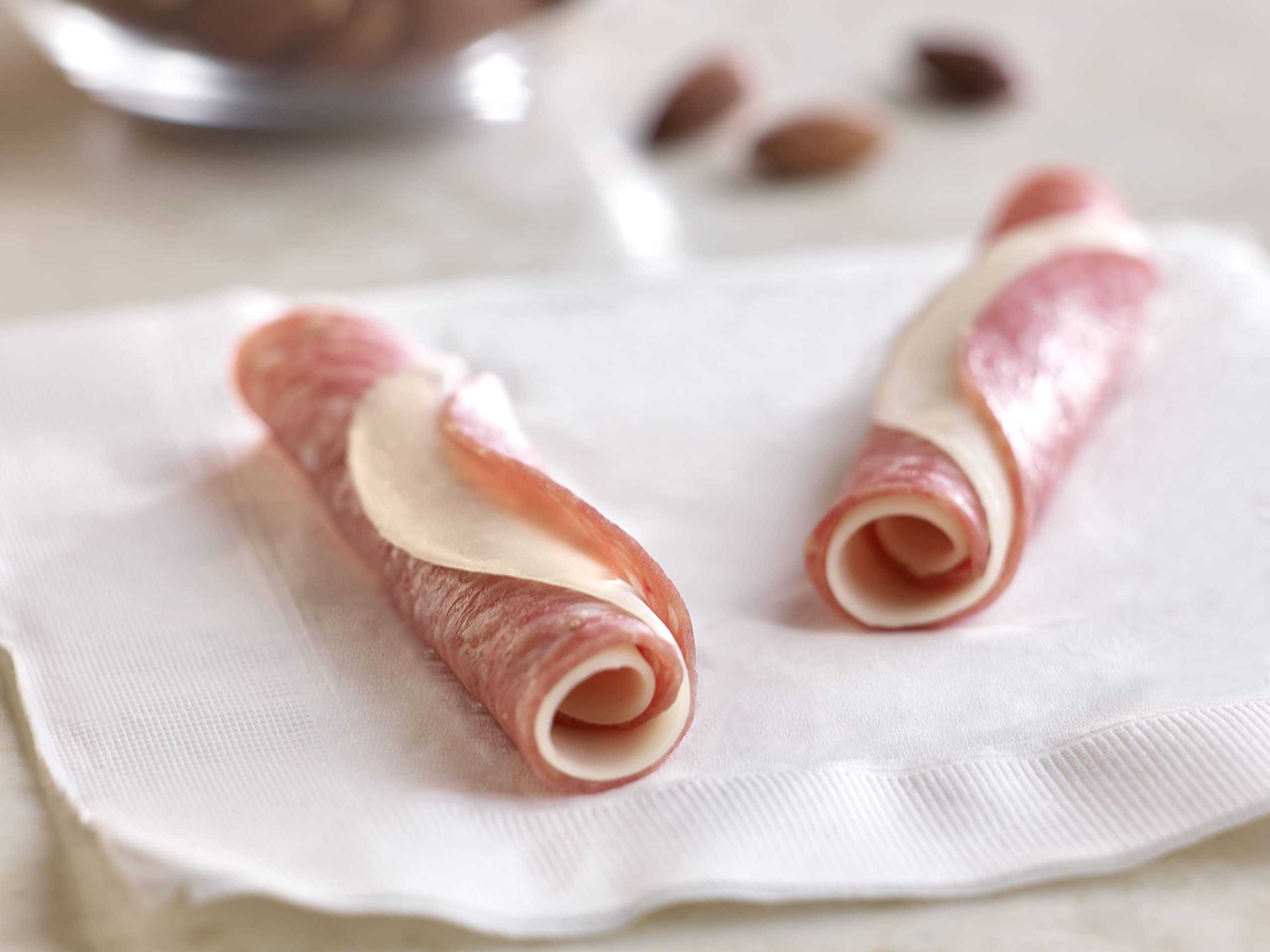 BelGioioso Snacking Rolls, Provolone Cheese & Genoa Salame, 1.5 oz, 12 ct