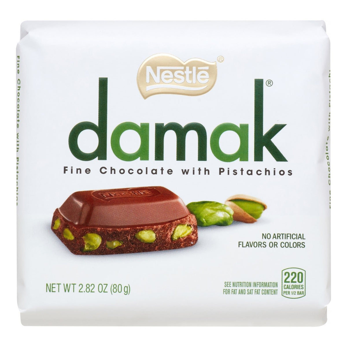 Nestlé Damak Chocolate with Pistachios, 80g