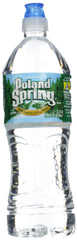 Poland Spring 100% Natural Spring Water, 23.7 fl oz, 24 ct