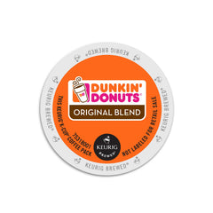 Dunkin' Donuts Original Blend Coffee, Medium Roast, Keurig K-Cup Pods, 72 ct