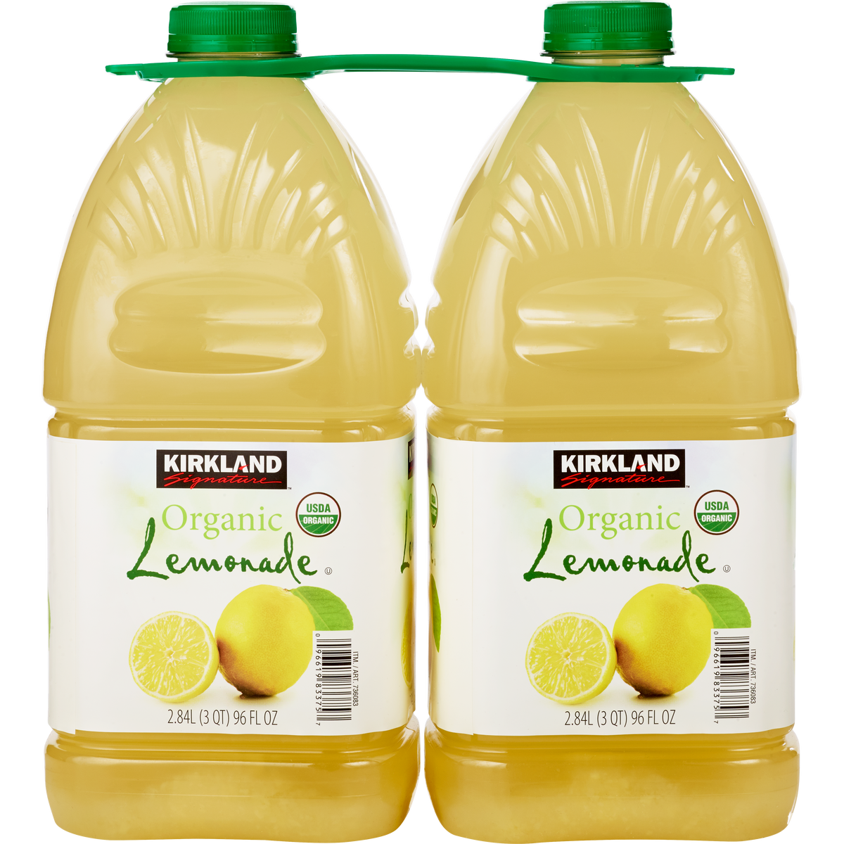Kirkland Signature Organic Lemonade, 96 fl oz, 2 ct
