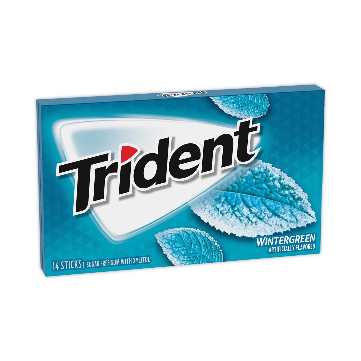Trident Sugar Free Gum, Wintergreen, 14 Sticks, 12 ct