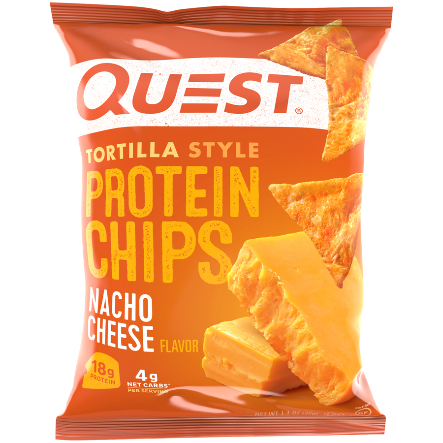 Quest Tortilla Style Protein Chips, Variety Pack, 1.1 oz, 14 ct