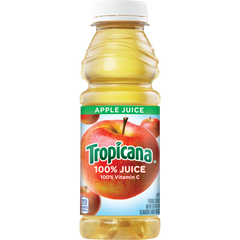 Tropicana 100% Apple Juice, 15.2 fl oz, 12 ct