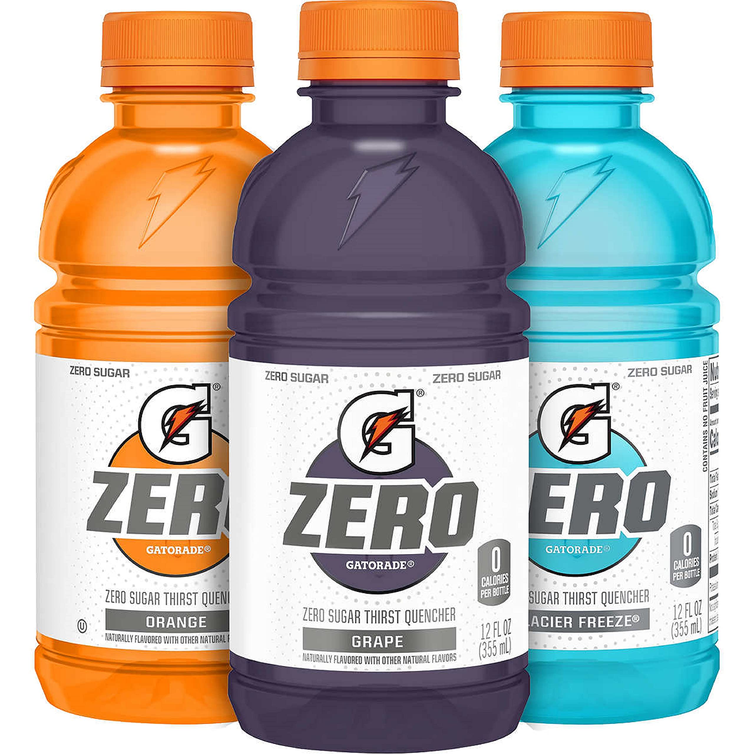 Gatorade Zero Thirst Quencher, Variety Pack, 12 fl oz, 28 ct