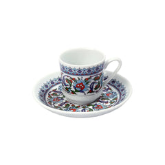 Güral Porselen Topkapı Coffee Pot Set for 6 People