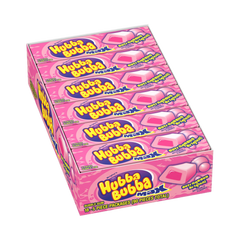 Hubba Bubba Max Chewing Gum, Original Bubble Gum, 5 pieces, 18 ct