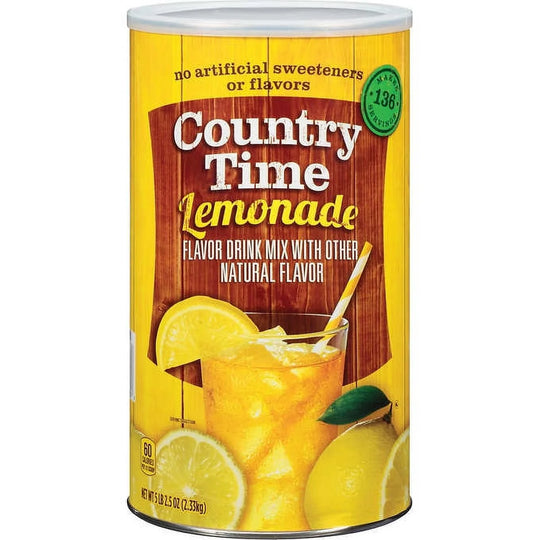 Country Time Drink Mix, Lemonade, 82.5 oz
