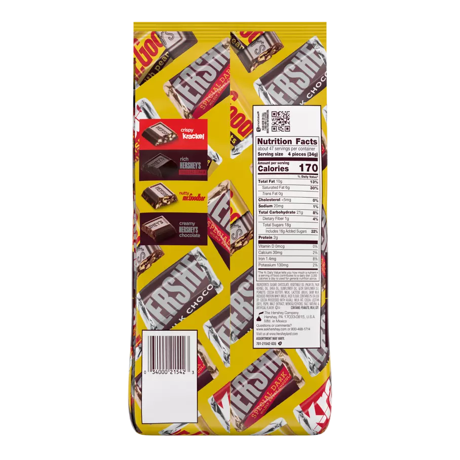 Hershey's Miniatures, Variety Pack, 180 ct