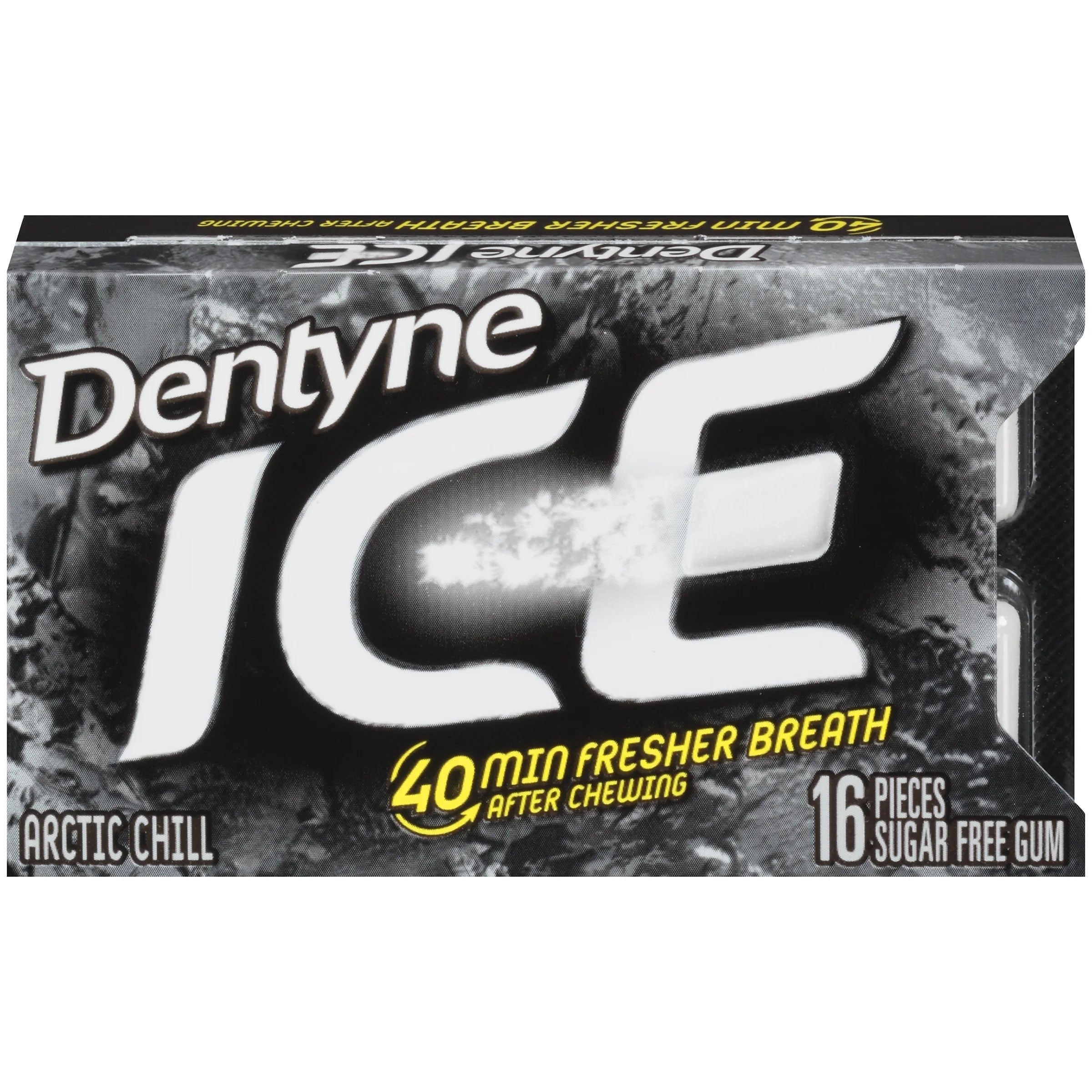 Dentyne Ice Sugar Free Gum, Arctic Chill, 16 Pieces, 12 ct