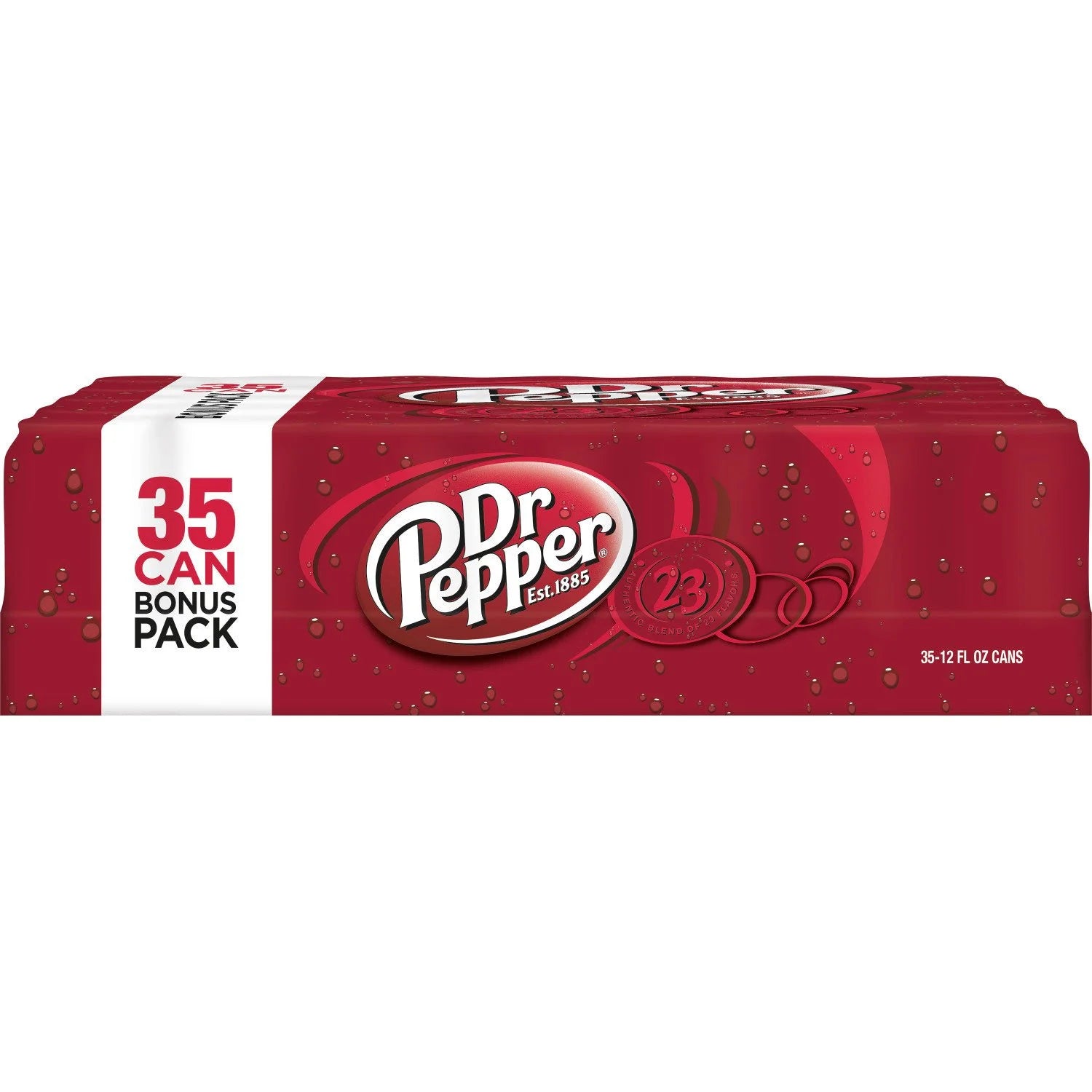 Dr Pepper Original Flavor Soda, 12 fl oz Cans, 35 Pack