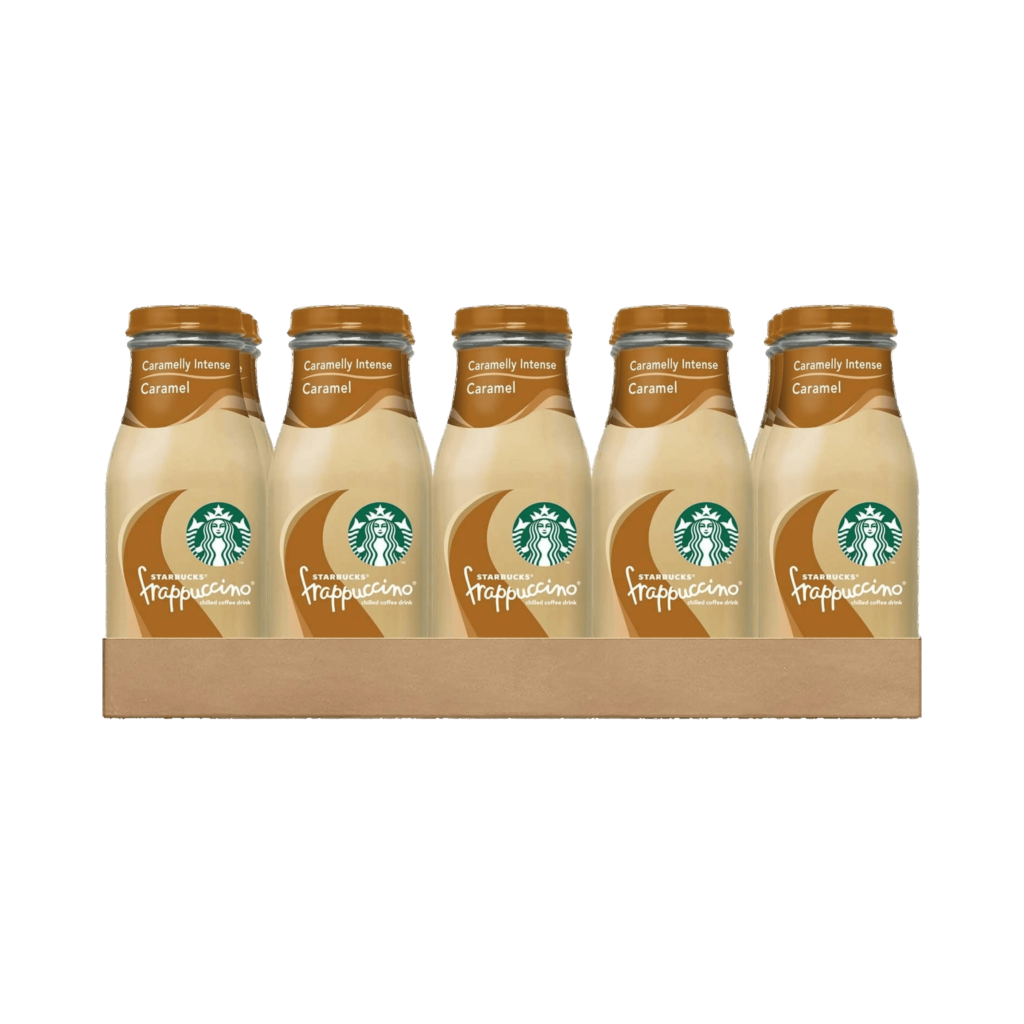 Starbucks Frappuccino Chilled Coffee Drink, Caramel, 9.5 oz, 15 ct