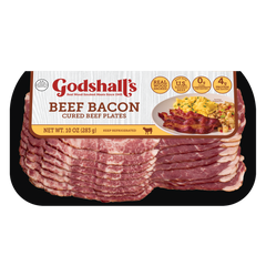 Godshall's Sliced Beef Bacon 12 oz ( 6 Pack )