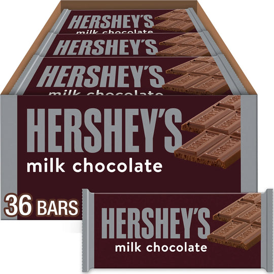 Hershey's Milk Chocolate, 1.55 oz, 36 ct