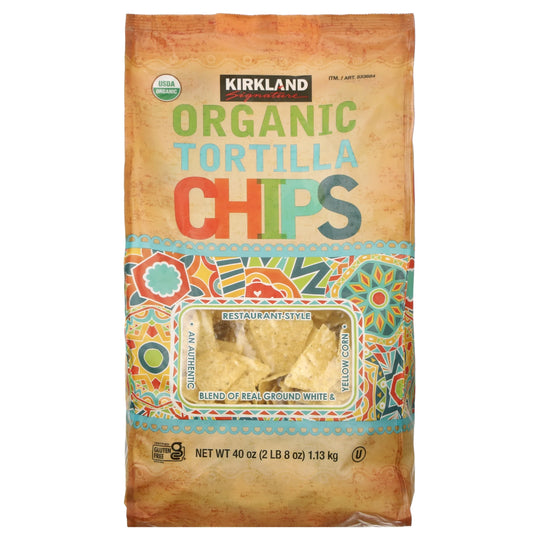 Kirkland Signature Organic Tortilla Chips, 40 oz