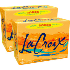 LaCroix Sparkling Water, Tangerine, 12 fl oz, 24 ct