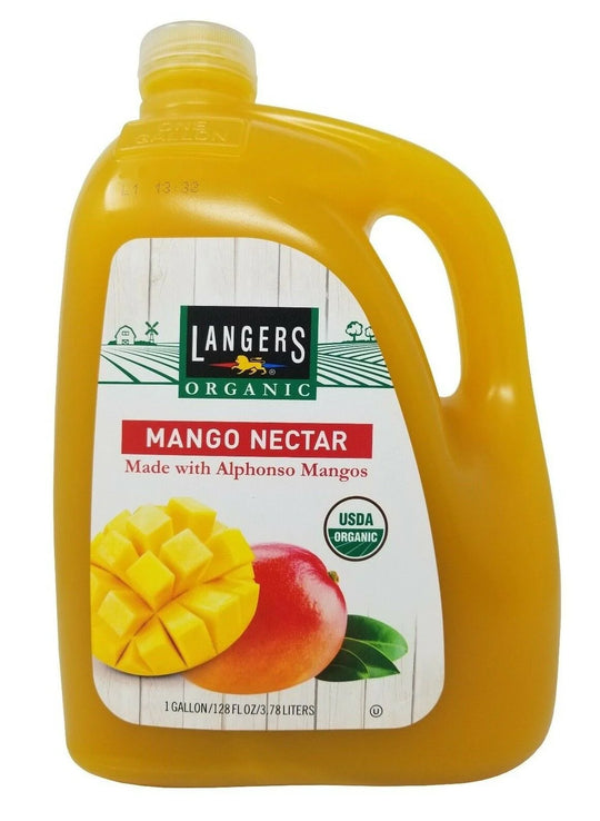 Langers Organic Mango Nectar, 1 Gallon