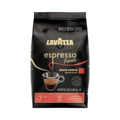 Lavazza Espresso Gran Crema Whole Bean Coffee, Medium Roast, 2.2 lbs