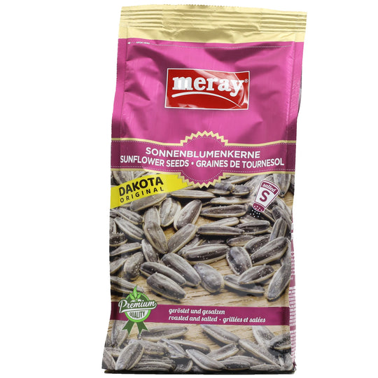 Meray Dakota Original Roasted Salted Sunflower Seeds, 8.82 oz (250 gr)